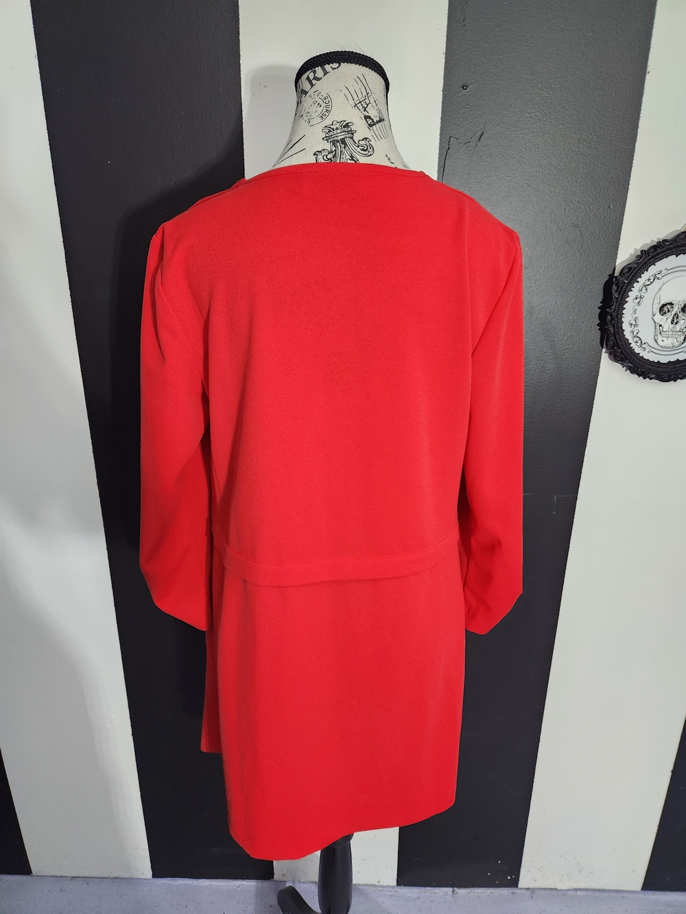 Open-Front Trench Coat - Picture 3 of 5